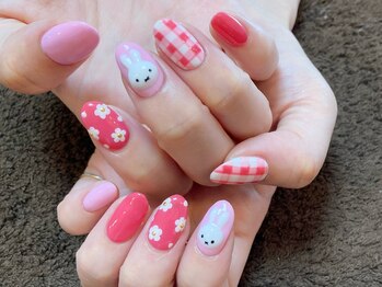 エスネイル(Snail)/ミッフィーネイル