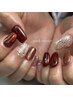 【hand】　持ち込みデザイン　¥8500　他店オフ代別途