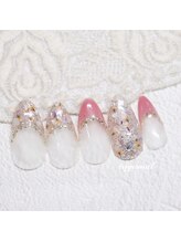 たゆ ネイル(たゆnail)/パラジェル華やかネイル☆