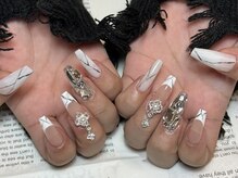 ブルーム(BLOOM)/大理石ネイル