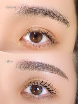 マユー 恵比寿店(MaYou)/平行アーチ眉/立ち上げカール