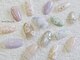 ネイルサロンスクール ビュートバタフライ 町田店(BEAUT BUTTERFLY)の写真/シンプルながらも上品で華やかな仕上がりに。相模大野・町田エリアで長く愛されている正統派の老舗サロン♪