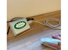 かみふる整体ふらっと/自律神経測定器にて疲労度を測定