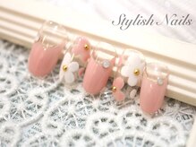 スタイリッシュネイルズ(Stylish Nails)/フラワーネイル（クリア）