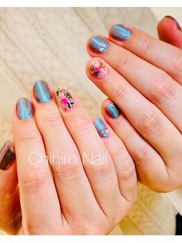 チヒロネイル/押し花ネイル＆マグネット