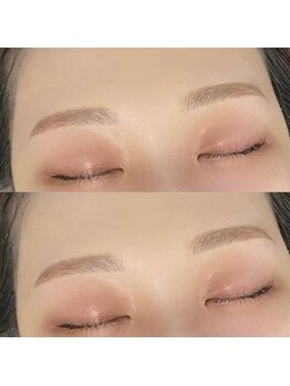 リン 表参道(RiN.)/柔らか平行眉