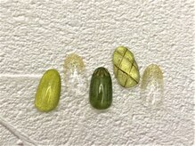 ラウレアネイル(Laule’a Nail)/【定額】パイナップルネイル 夏