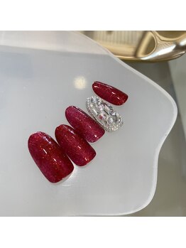 ルージュレッドネイル