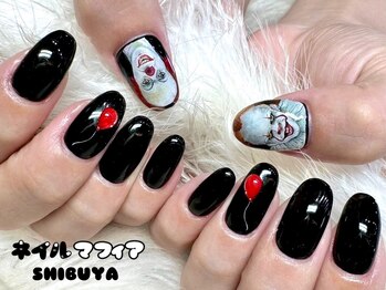 ネイルマフィア 渋谷(NAIL MAFIA)/実写ネイル/手書きアート