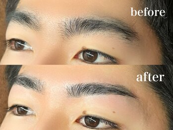 エイトブロウ 桑名店(8BROW)/【メンズ眉毛】before after
