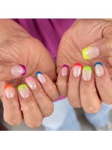 ベル(Belle)/band☆蛍光フレンチ