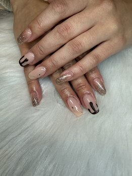 エーナイン 卸町店/バレンタインネイル