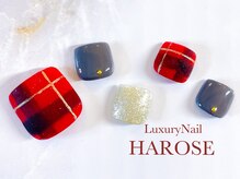 ラグジュアリーネイル ハローズ(HAROSE)/チェックネイル