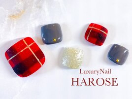 チェックネイル