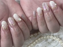 ハニービービー(Honey Bee Bee)/秋ニュアンスネイル