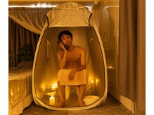 ハーブスチームサウナで発汗♪