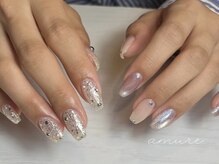 アミュール 四ツ橋(amure)/【アシメワンホンネイル】