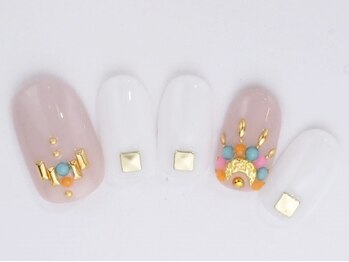 ネイルサロン ドレリッチ 大宮店(drerich)/エスニックパーツネイル