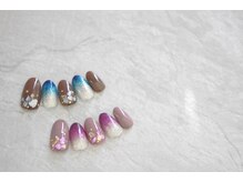 ネイルサロン ブリオン(Nail Salon Bullion)/ウィンターシェルネイル