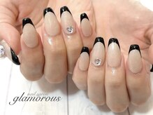 ネイルグラマラス 西新井店/（パラジェルスカルプフレンチh1