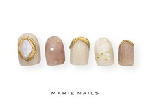 マリーネイルズ 近鉄あべのハルカス店(MARIE NAILS)/新規様8000 ミラー 1103a