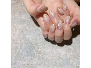 アティックネイルアトリエ(attic nail atelier)/アシメネイル★