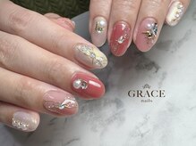 グレース ネイルズ(GRACE nails)/パールネイル