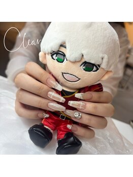 クリア なんば店(Clear)/チェック柄ネイル