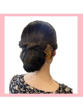 エムアイ 六本木(Mi)/シニヨンアレンジヘア