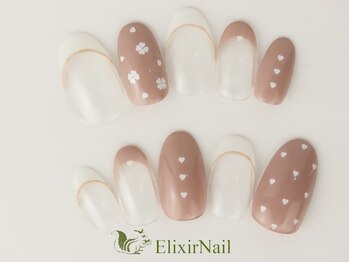 エリクサーネイル 五反田(Elixir Nail)/定額b カジュアル/クーポン使用