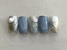 ネイルサロン ブランロール 三軒茶屋店(Blanl'or)/ブルーニュアンス