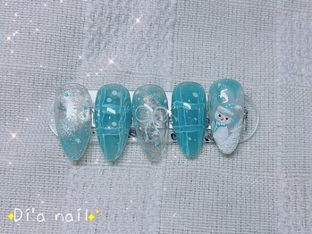 ディアネイルサロン 池袋(Di’a)/クリスマスネイル/フィルイン/