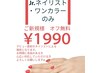オフ無料 デビュー直前♪ Jrネイリスト ワンカラーのみ 1990円