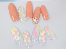 春の華やぎネイル