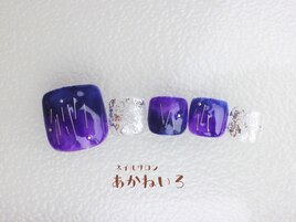 フットネイル　ニュアンス