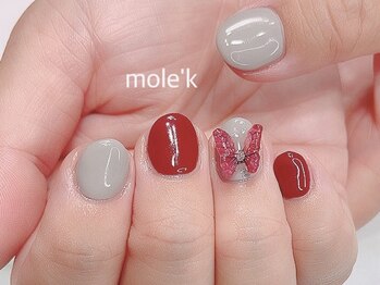 モレック(mole'k)/蝶パーツ