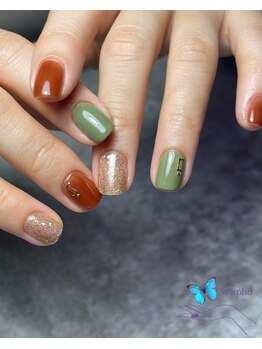 モルフォ 千駄ヶ谷(Morpho)/秋のワンカラー組み合わせ☆