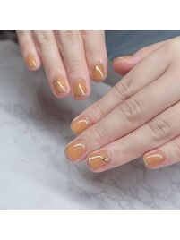 くすみオレンジ☆