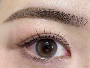 エルナチュール 下通(L nature)の写真/逆まつ毛の方、もっと目を大きく見せたいなどお目元にコンプレックスがある方必見☆ご希望のまつげに♪