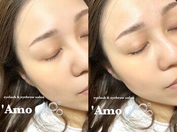アモ('Amo)/ブロウリフト×美眉wax