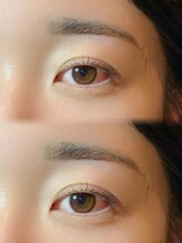 オール アイ 西梅田(OR eye)/美眉WAX×束感まつげ×時短