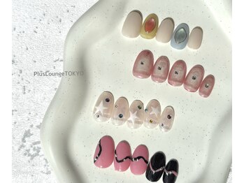 プルースラウンジ トウキョウ(Plus Lounge TOKYO)/10月の定額ネイル★¥9900