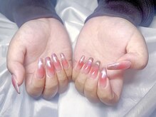 ヤシネイル(Yashi Nail)/チークマグネットフレンチ