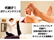 イヤシスプラス ビバシティ彦根店/代謝UP/もみほぐし　彦根