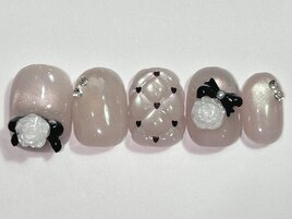 キルティングネイル￥9000