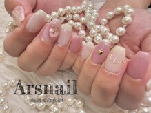 アルスネイル(Ars nail)/シンプルニュアンスネイル