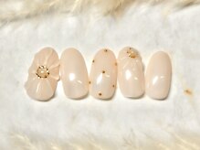 ネウィ ネイル 銀座(newi nail)/パラジェル　ぷっくりフラワー