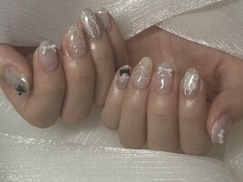 ドットリボンネイル