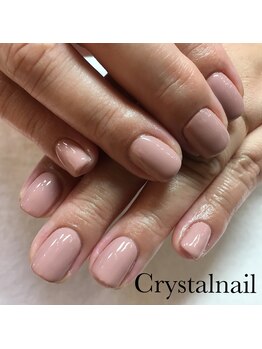 クリスタルネイル ボンベルタ橘店(CRYSTAL NAIL)/ワンカラーネイル