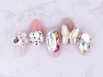 モアニ ヒロオ 渋谷店(MOANI Hiroo)/ビジューネイル★渋谷パラジェル